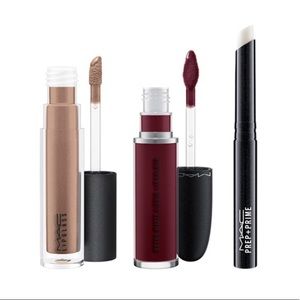 Mac matte makes metal : plum lips